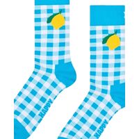 Happy Socks - Gingham Lemon Sock