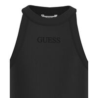 Guess - Gmt Dye Rib Crop Sl Top 