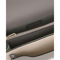 Tous - Bandolera M. Audree Saffiano Beige-Gris