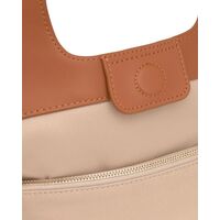 Tous - Γυναικεία Τσάντα Capazo M. Tous Lirio Rafia Camel