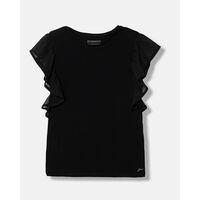 Guess - Ss T-Shirt W/Chiffon 