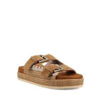 Mou - Two-Buckle Sandal Raffia Wrapping  