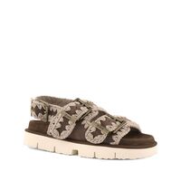 Mou - Γυναικεία Σανδάλια Bio Two-Buckles And Back Strap