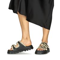 Mou - Γυναικεία Σανδάλια Eva One-Piece Slide Two-Buckles