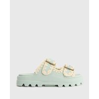 Mou - Γυναικεία Σανδάλια Eva One-Piece Slide Two-Buckles