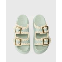 Mou - Γυναικεία Σανδάλια Eva One-Piece Slide Two-Buckles