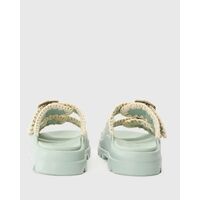 Mou - Γυναικεία Σανδάλια Eva One-Piece Slide Two-Buckles