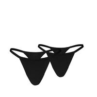 Puma - 947495 Puma Women Microfiber Tanga Strings 2P
