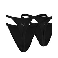 Puma - 947495 Puma Women Microfiber Tanga Strings 2P