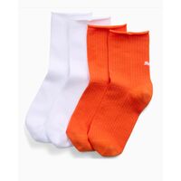 Puma - 947564 Puma Women Rib Mesh Short Sock 2P