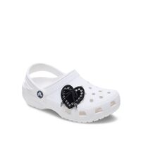 Crocs - Γυναικείο Διακοσμητικό Pin Black Heart with Bow