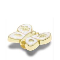 Crocs - Gold Pearlized Butterfly