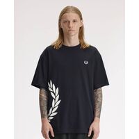 Fred Perry - Textured Laurel Wreath T-Shirt