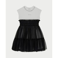 Guess - Mixed Fabric Ss Dress