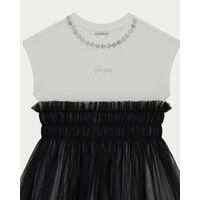 Guess - Mixed Fabric Ss Dress