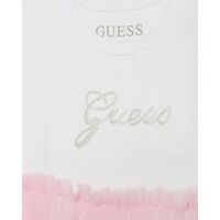 Guess - Mixed Fabric Ss Dress  