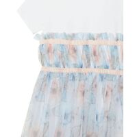 Guess - Mixed Fabric Ss Dress 
