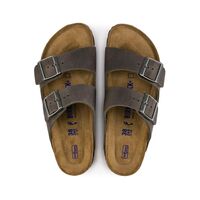 Birkenstock - Leather Arizona Sfb Leoi Iron 35 - 46 Narrow Seasonal