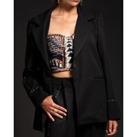 Peace And Chaos - Crescent Blazer Studs  