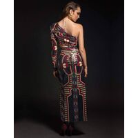 Peace And Chaos - Etenal One Shoulder Slit Dress