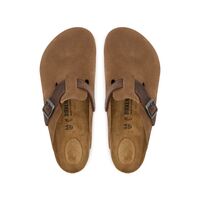 Birkenstock - Leather Boston Leve/Leoi Dark Tea 39 - 50 Regular Seasonal