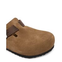 Birkenstock - Leather Boston Leve/Leoi Dark Tea 39 - 50 Regular Seasonal