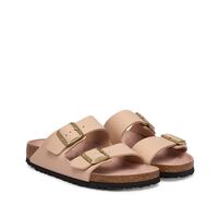 Birkenstock - Synthetics Arizona Bf Triples New Beige/Pink Clay 35 - 43 Narrow Seasonal 