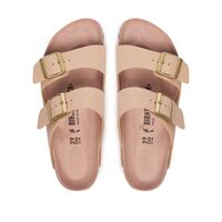 Birkenstock - Synthetics Arizona Bf Triples New Beige/Pink Clay 35 - 43 Narrow Seasonal 