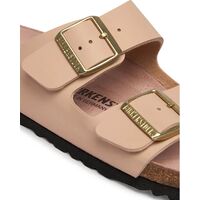 Birkenstock - Synthetics Arizona Bf Triples New Beige/Pink Clay 35 - 43 Narrow Seasonal 