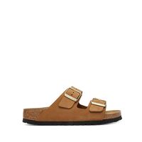 Birkenstock - Leather Arizona Sfb Lenb Mink 35 - 43 Narrow Seasonal 