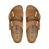 Birkenstock - Leather Arizona Sfb Lenb Mink 35 - 43 Narrow Seasonal 