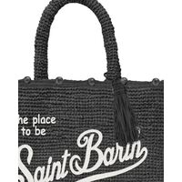 Mc2 Saint Barth - Colette Raffia-Hand Bag With Strap