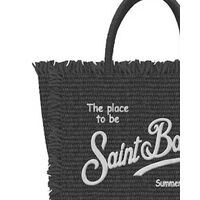 Mc2 Saint Barth - Vanity Mini Straw N-Small Bag With Strap
