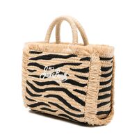 Mc2 Saint Barth - Vanity Mini Straw N-Small Bag With Strap 