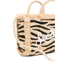 Mc2 Saint Barth - Vanity Mini Straw N-Small Bag With Strap 