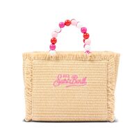 Mc2 Saint Barth - Vanity Mini Straw N-Small Bag With Strap