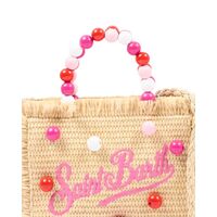 Mc2 Saint Barth - Vanity Mini Straw N-Small Bag With Strap