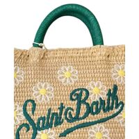 Mc2 Saint Barth - Vanity Mini Straw N-Small Bag With Strap