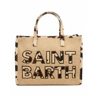 Mc2 Saint Barth - Vivian Mid Straw-Handbag With Strap