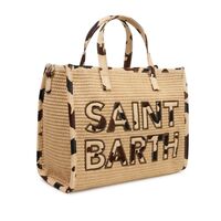 Mc2 Saint Barth - Vivian Mid Straw-Handbag With Strap