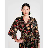Peace And Chaos - Γυναικεία μπλούζα Eternity Wrap Blouse