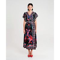 Peace And Chaos - Γυναικείο φόρεμα Cosmology Wrap Long Dress