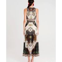 Peace And Chaos - Γυναικείο φόρεμα Reptile Long Dress - Mesh