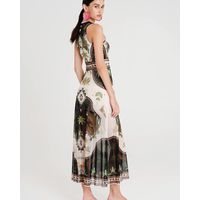 Peace And Chaos - Γυναικείο φόρεμα Reptile Long Dress - Mesh
