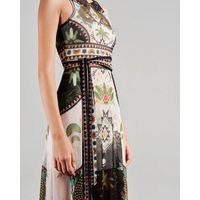 Peace And Chaos - Γυναικείο φόρεμα Reptile Long Dress - Mesh