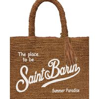 Mc2 Saint Barth - Vanity Raffia Fringes-Shoulder Bag