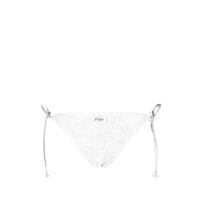Mc2 Saint Barth - Virgo W-Crinkle Normal Coverage Bottom With Self- Tie Fastenings