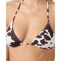Mc2 Saint Barth - Leah-Full Adjustable Triangle Bikini Top With Removable Padding  