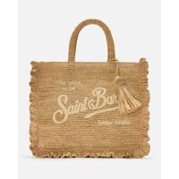 Mc2 Saint Barth - Raffia Volant Mid-Bag