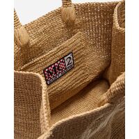 Mc2 Saint Barth - Raffia Volant Mid-Bag